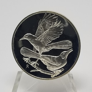 1971 Thrasher - Franklin Mint - Roberts Bird Medals, No. 23: Brown
