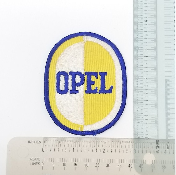 1960s OPEL Motorsport Racing Patch, Vintage Embro… - image 1