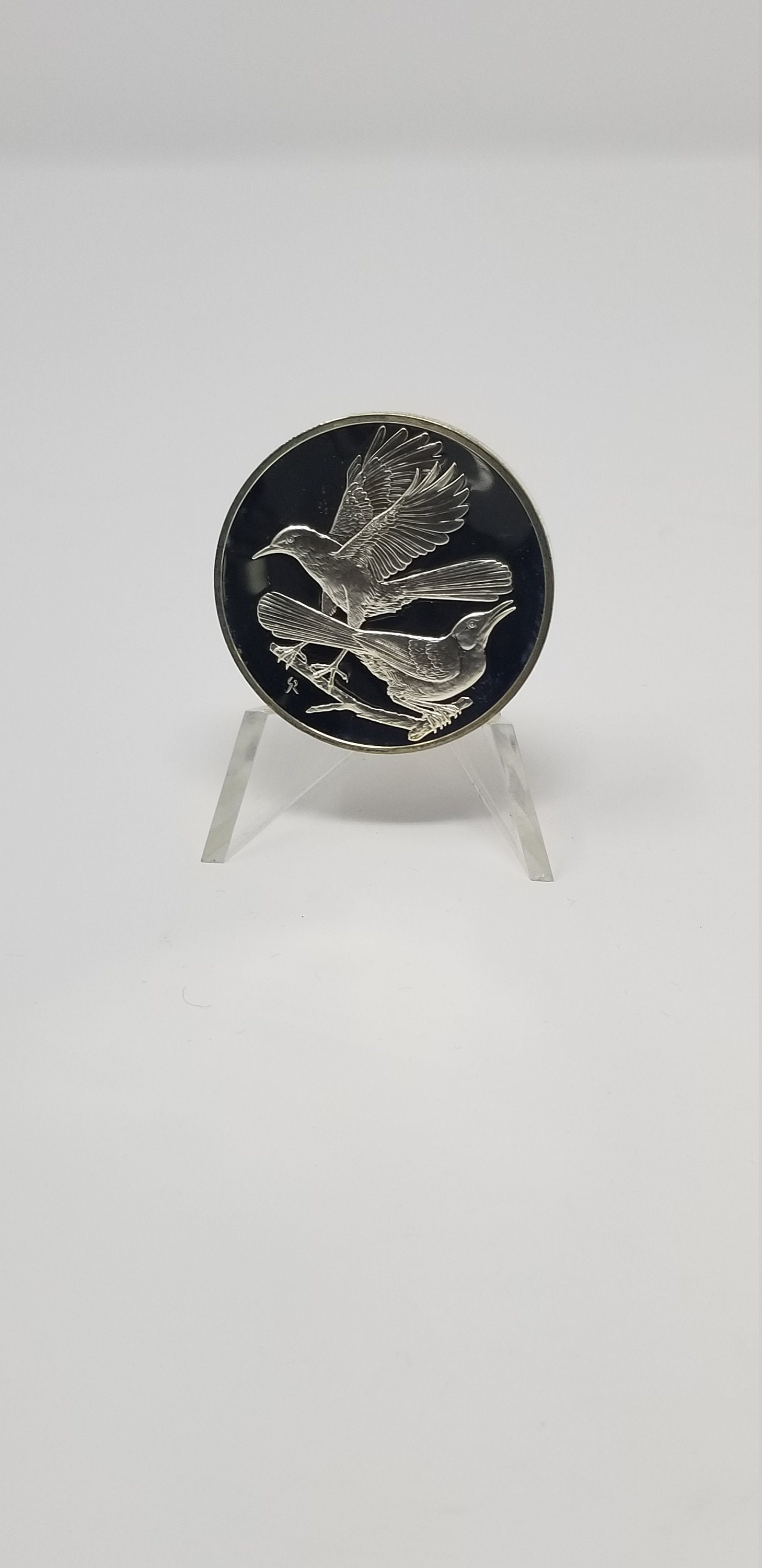 1971 Thrasher - Franklin Mint - Roberts Bird Medals, No. 23: Brown