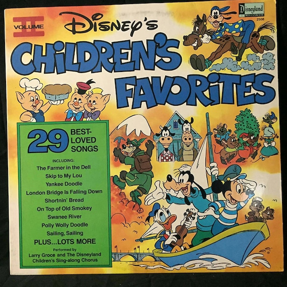 1979 Disney's Childrens Favorites, Volume 2. There Are 29 Best