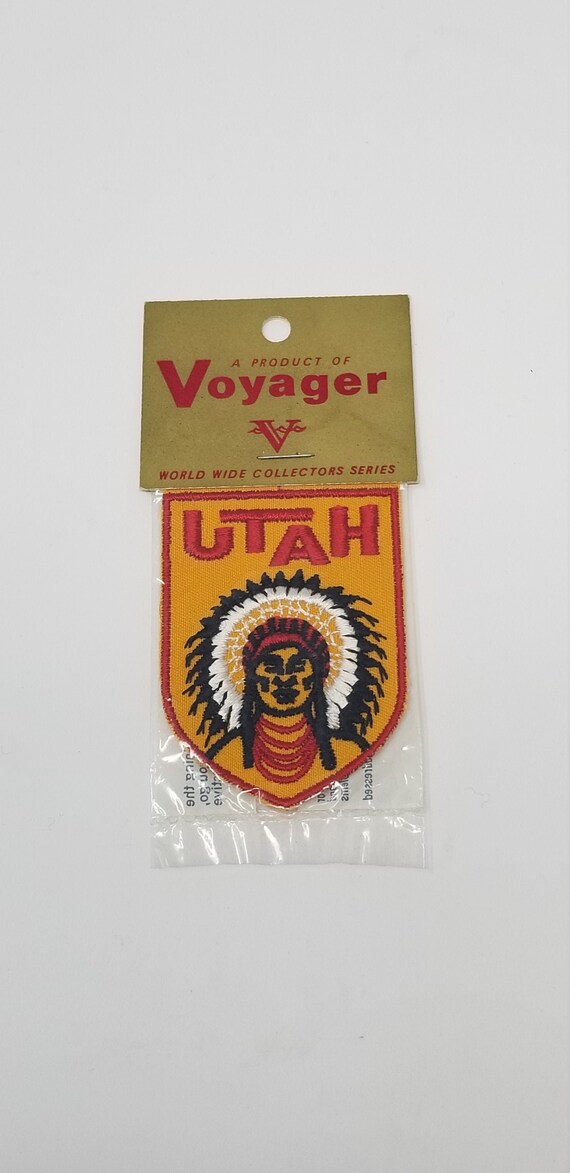 1960's Vintage Utah Travel Patch - USA.  Highly C… - image 1