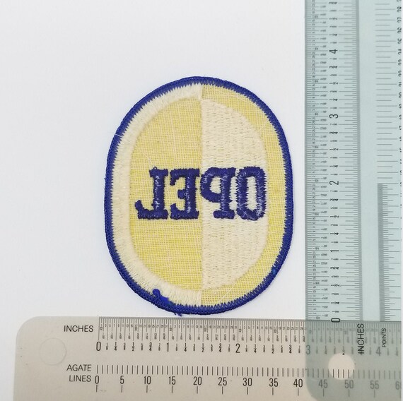 1960s OPEL Motorsport Racing Patch, Vintage Embro… - image 2