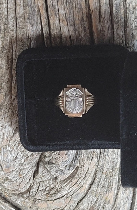1930s Future Leader Gold Ring