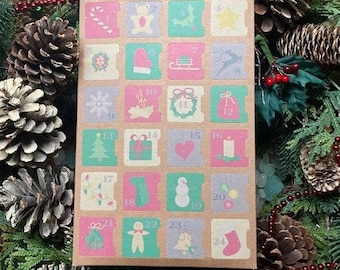 Glass Advent Calendar Etsy