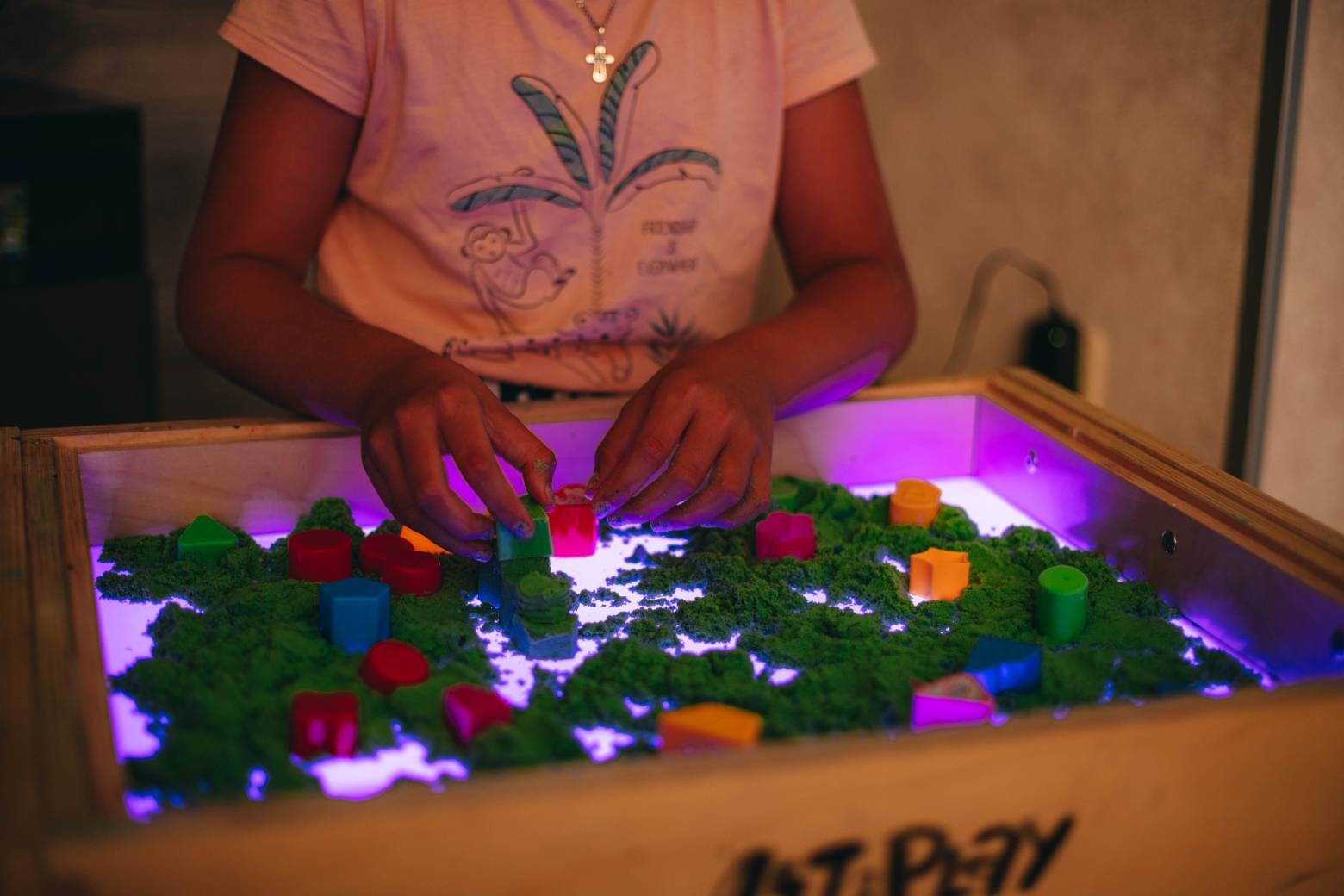 Light Table for toddlers and kids. Montessori Sensory bin Etsy