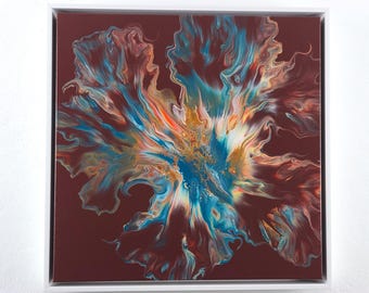 Missing Coral - Abstract Acrylic Painting