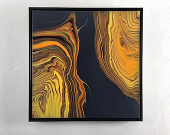 Knotted Pines - Abstract Acrylic Painting