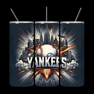 20oz Baseball Tumbler