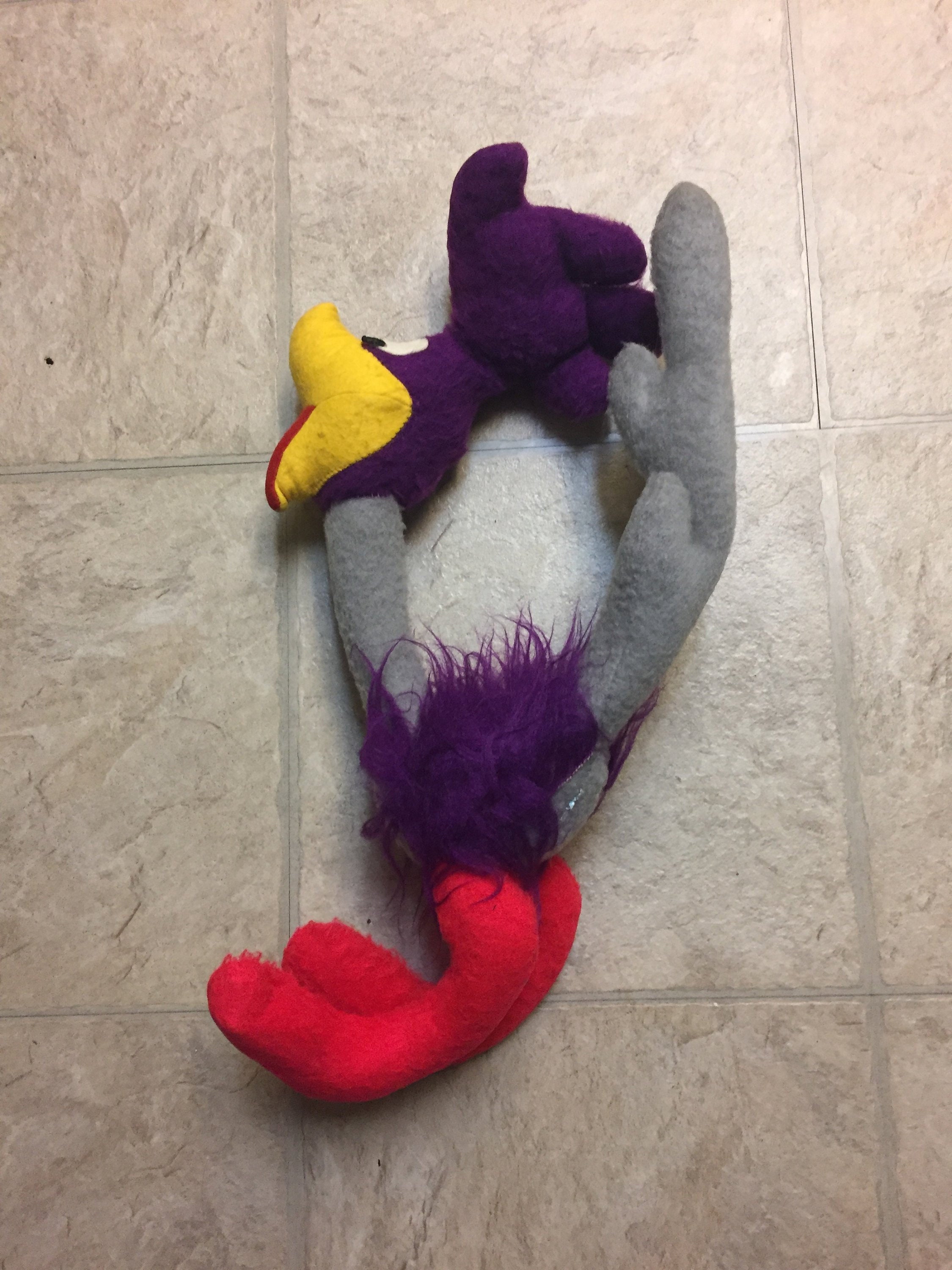 Road Runner Vintage 70's Stuffed Animal Bendable Poseable Etsy UK