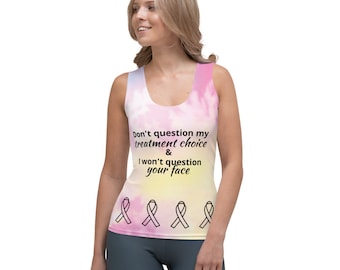 Don't question my... Sublimation Cut & Sew Tank Top