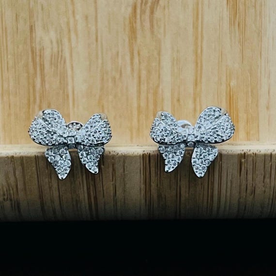 Cubic zirconia stones hair bow Amazon.com : Crystal Bow Hair Clips, 2PCS Rhinestone Hair  main image 4