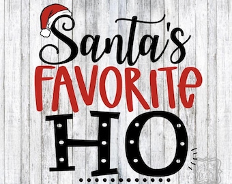 santa's favourite ho sweater