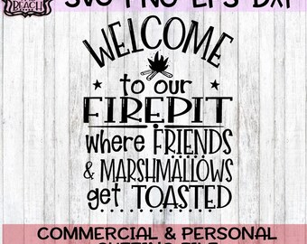 Download Welcome To Our FirePit | Etsy