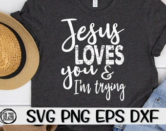 Jesus Love You Svg Etsy