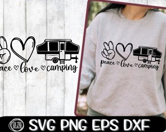 Download Peace Love Camp Etsy