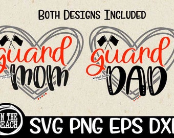 Guard Mom Guard Dad Guard Mom Svg Guard Dad Svg Band Svg Flag Friday Night Marching Band Svg Drum Corp Music Svg Cut File Cricut Sublimation