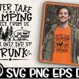 Het is allemaal leuk en games totdat het tijd is om in te pakken SVG Funny Camping Png Sublimatie Instant Download Snijbestanden Papa Camping Svg Quote