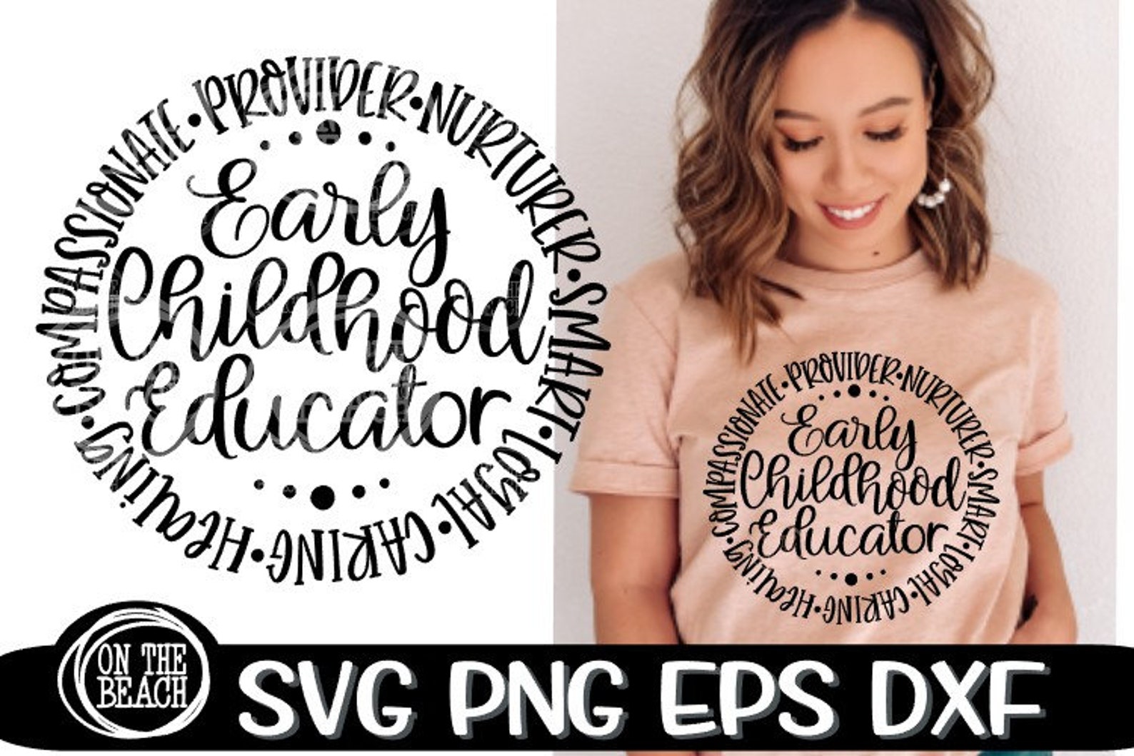 Early Childhood Educator Childhood Svg Educator Svg Daycare Etsy
