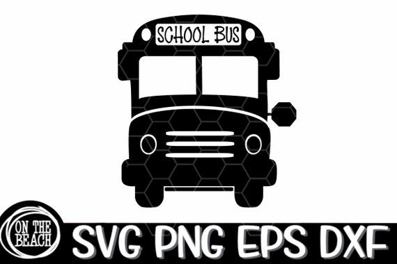 School Bus SVG Cut File Silhouette School Bus Driver picture