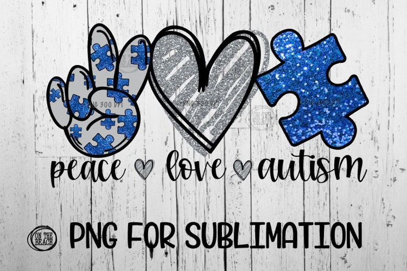Free Free 305 Peace Love Autism Svg SVG PNG EPS DXF File