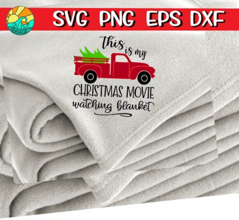 This is My Christmas Movie Watching Blanket Blanket Svg Etsy
