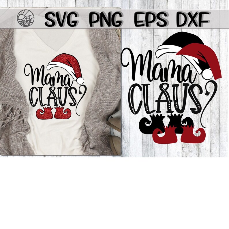 Download Mama Claus Mama Claus Svg Santa Claus Svg Grandma Grandma ...