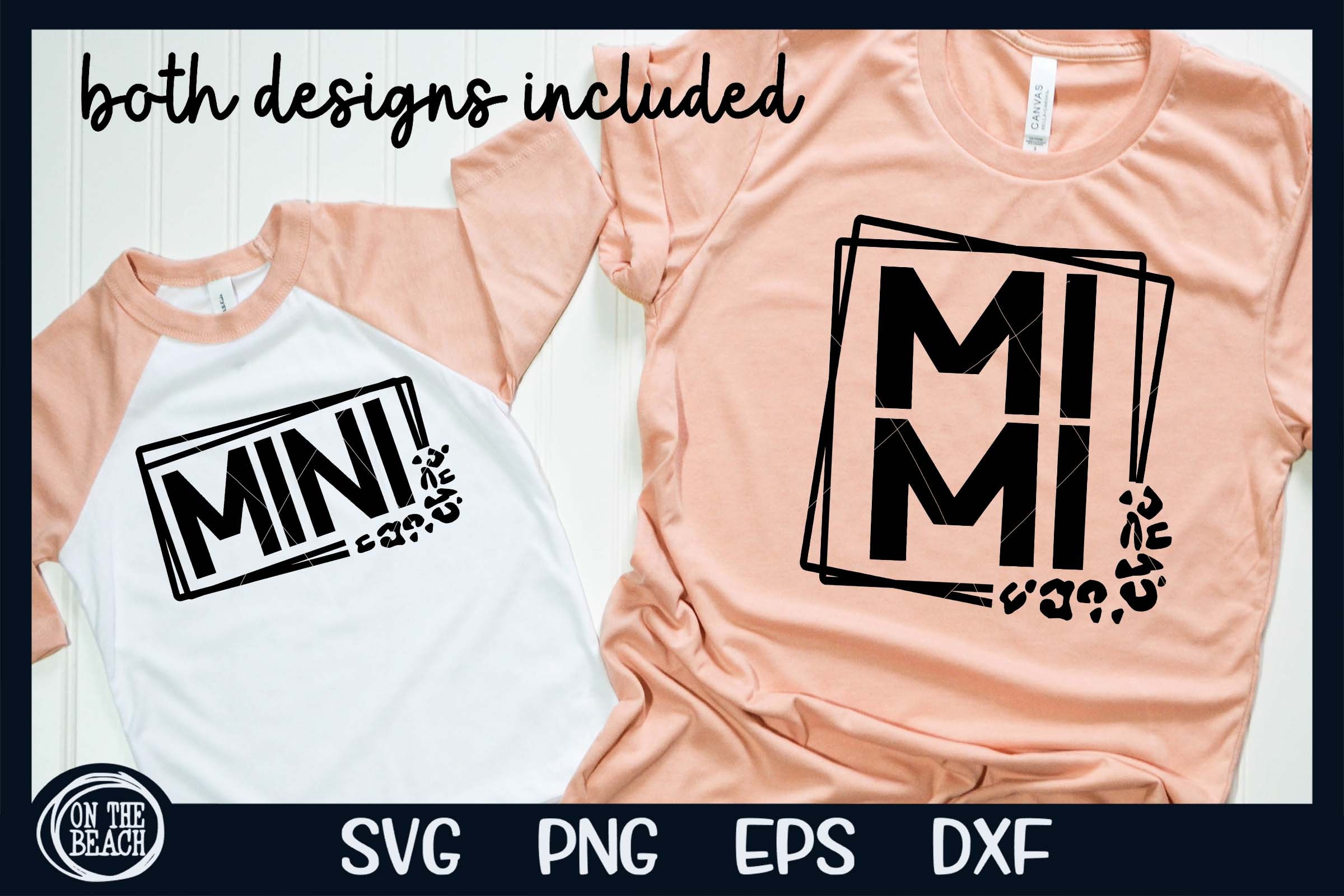 Mimi Mini Svg Leopard Cheetah Mimi Mama Framed Mimi Shirt - Etsy Hong Kong