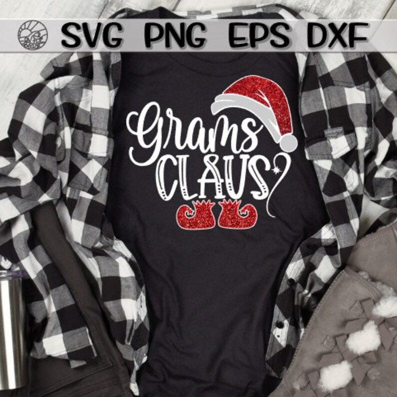 Download Grams Grams Svg Grams Claus Grams Claus Svg Grandma Claus ...
