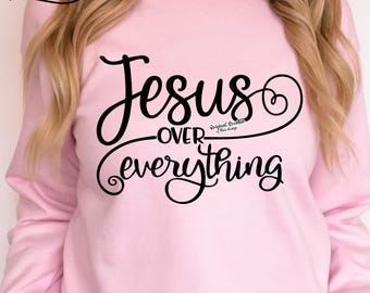 Jesus über alles, Jesus über alles svg, Jesus über alles Png, Jesus, Jesus svg, Jesus PNG, Jesus alles svg, Glaube svg