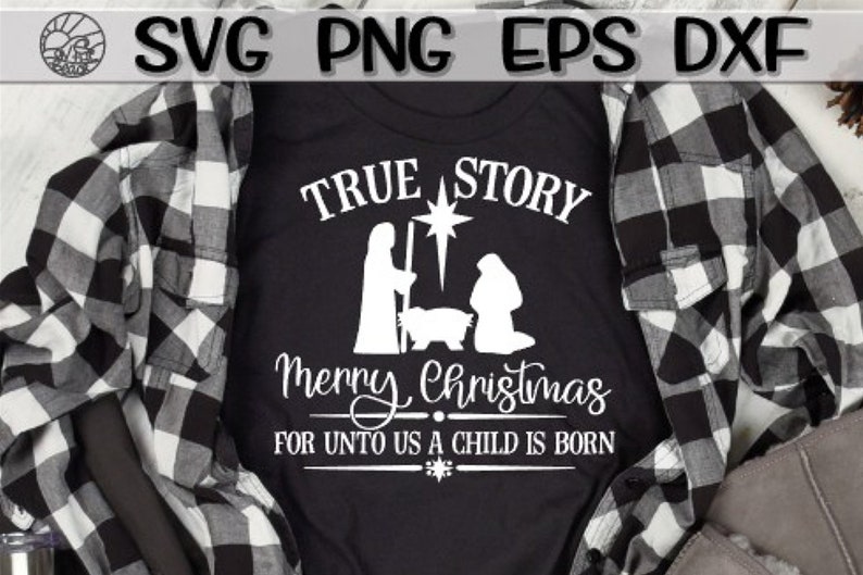 Merry Christmas Merry Christmas Svg True Story True Store  Etsy