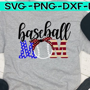Baseball Mom, Baseball Mom svg, 4. Juli svg, Juli Baseball Mom, rot weiß blau svg, Unabhängigkeitstag, Mom, Mom svg, Baseball, Baseball svg