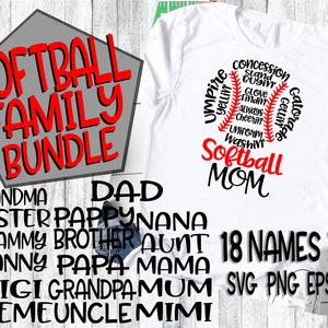 Softball Mom, Softball Mom Svg, Mom, Mom Svg, Softball, Softball Svg, Softball Aunt Svg, Softball Dad Svg, Softball Grandpa Svg, Grandma Svg