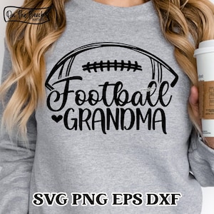 Futebol Vovó Svg Sexta-feira à noite Futebol Vovó Svg Alto Orgulhoso Svg Futebol Svg Design Futebol Arquivos de corte Cricut Sublimação Silhueta