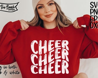Cheer Mom Svg, Cheer Svg, Team Spirit ,Cheer Mom Shirt Design,Cheer Mom ,Png Dxf Cricut sublimation Cut files Cheerleader Svg, Football