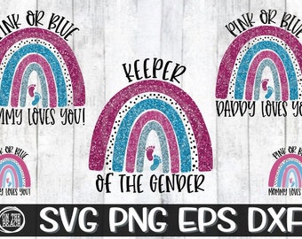 Keeper Of The Gender, Keeper Of The Gender Svg, Gender Reveal, Gender Reveal Svg, Boy or Girl, Boy Or Girl Svg, Pregnancy Svg, Announcement