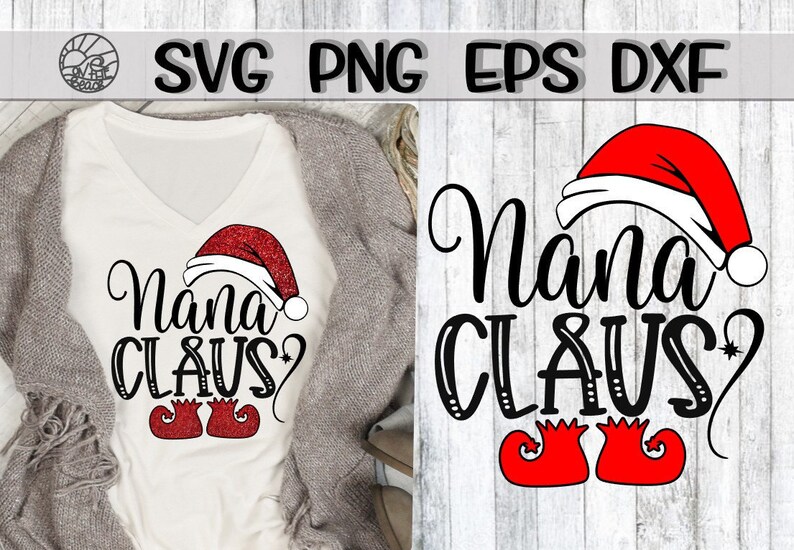 Download Nana Claus Nana Claus Svg Santa Claus Svg Nana Svg Nana | Etsy