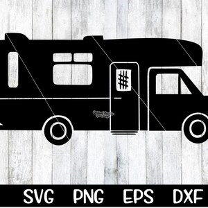Class C Svg, Camper Svg, Motorhome Svg, RV Svg, Campground Svg, Camping ...