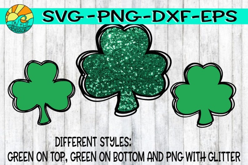 Download Shamrock Outline Shamrock Outline Svg St. Patrick's Day | Etsy