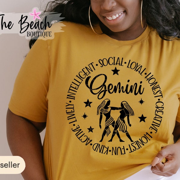 Gemini Svg Gemini Png Gemini Zodiac Sign Cut Birthday Horoscope Astrology Png Shirt Design Image  Sublimation Cutting Cricut Download Twins