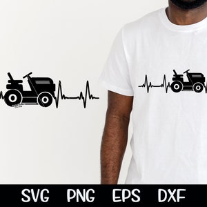 Grasmaaier Hartslag SVG PNG Grasmaaien Svg Grasmaaier Vaderdag Svg Gras maaien Svg Gras Svg Sublimatie
