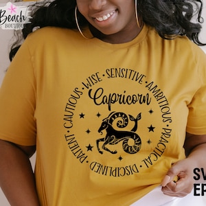 Steenbok SVG PNG Verjaardag Svg Horoscoop PNG Astrologie Shirt Design Afbeelding Moeder Png Sublimatie Snijden Cricut Download Cut File Image