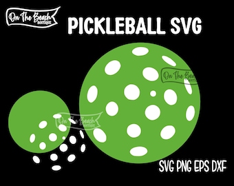 Pickleball SVG, Pickleball Layers, Pickleball Ball SVG, Pickle-ball, Pickleball Clip Art, Cricut, Laser, Glowforge, Pickleball Player svg