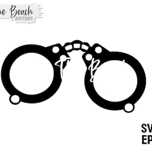 Handcuff SVG Handcuffs Png Hand Cuffs Svg Handcuff SVG Handcuffs Dxf Hand Cuff Police Handcuffs Prison Png Sublimation Instant Download