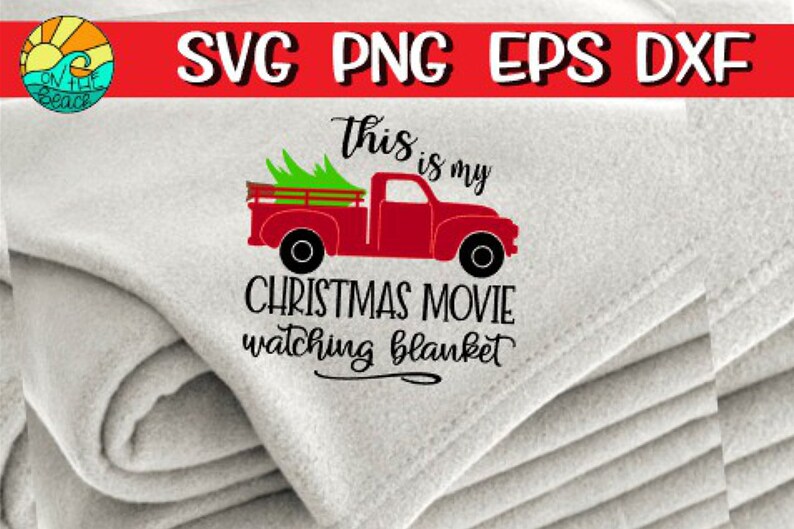 This Is My Christmas Movie Watching Blanket Blanket Svg | Etsy