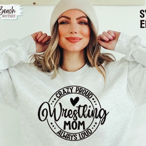 Somebody&#39;s Loud Mouth Wrestling Mom Svg Crazy Proud Always Loud Png Wrestling Svg Wrestling Fan Sport Wrestling Sublimation Cut File