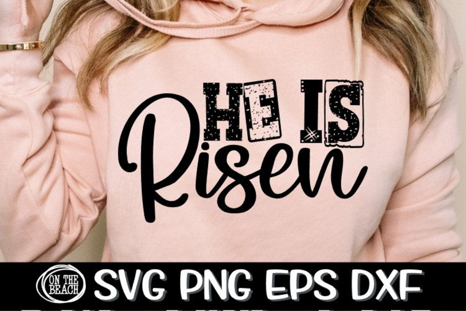 He is Risen He is Risen Svg Risen Svg Easter Svg Risen Etsy