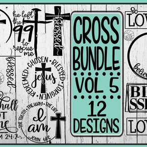 BUNDLE - Easter, Easter Svg, He is Risen, He is Risen Svg, Cross Bundle, Cross Bundle SVG, Easter, Blessed, Left The 99, Risen, Easter SVG
