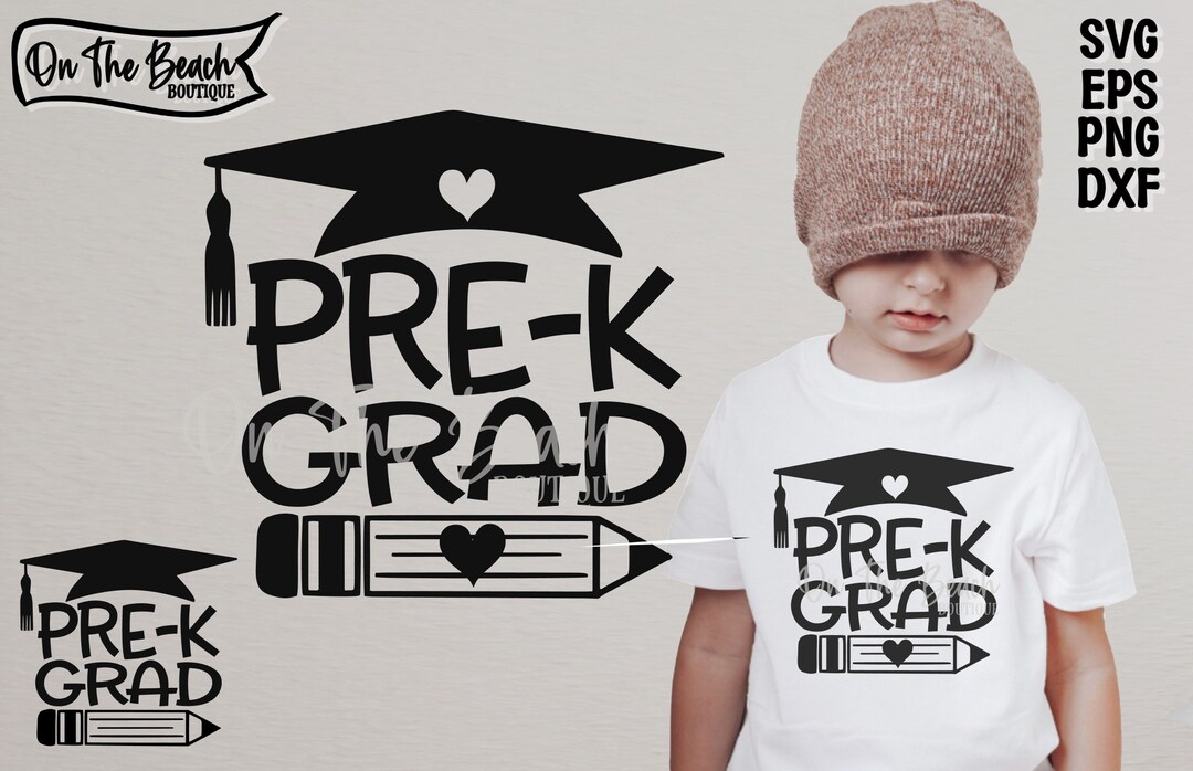 Pre-k Grad SVG, Pre K Grad Svg, Prek, Pre-k Svg,kindergarten Graduation ...
