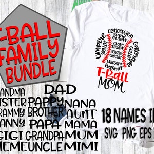 T-Ball Mom, T-Ball Mom Svg, Mom, Mom Svg, T-Ball, T-Ball Svg, T-Ball Aunt Svg, T-Ball Dad Svg, T-Ball Grandpa Svg, T-Ball Grandma Svg