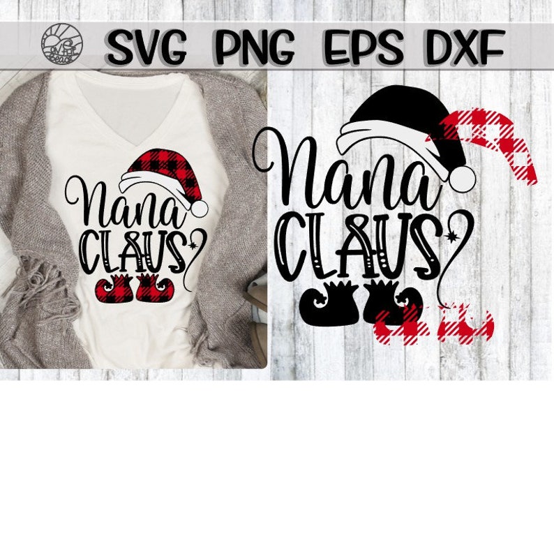 Download Nana Claus Nana Claus Svg Santa Claus Svg Nana Svg Nana | Etsy